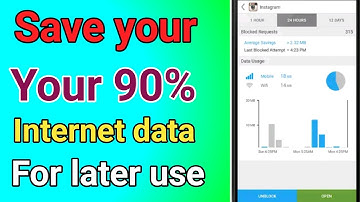 How to save internet data for later use 2021 || How to store mobile data and it later use