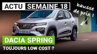 Dacia et Renault augmentent leurs tarifs ! C’est le journal AUTO de la semaine