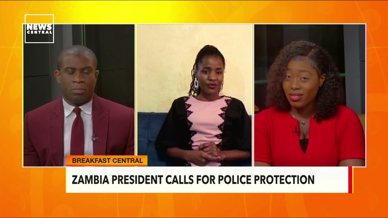 Zambia President Hakainde Hichilema Calls For Police Protection