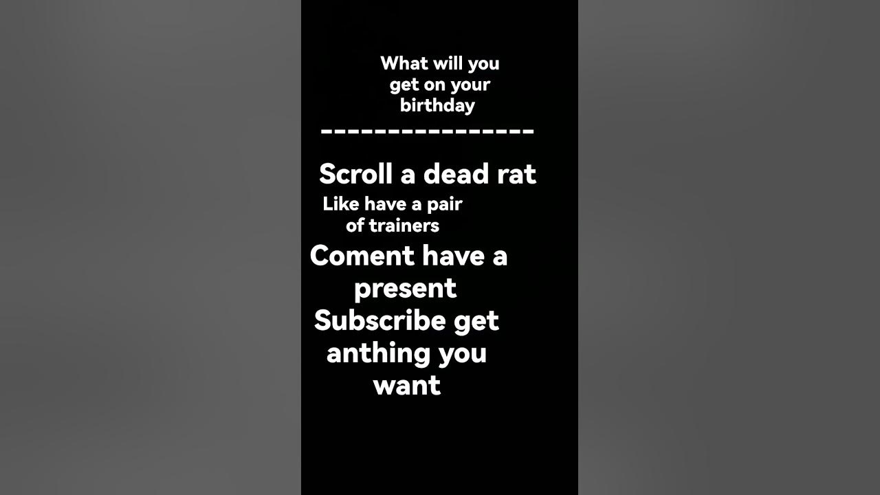 what-will-you-get-on-your-birthday-youtube
