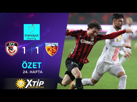 Merkur-Sports | Gaziantep FK (1-1) Kayserispor - Highlights/Özet | Trendyol Süper Lig - 2023/24
