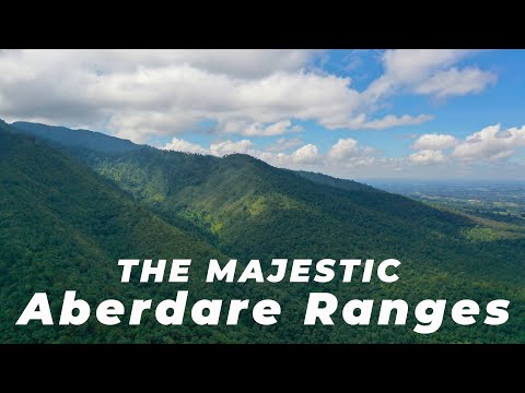 Driving Beside The Majestic Aberdare Ranges Kenya