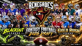 FANTASY FOOTBALL DRAFT NIGHT 2026