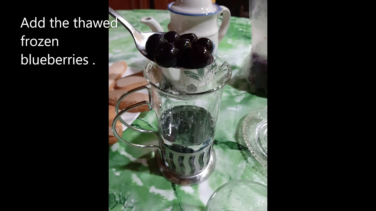 Simple Blueberry Tea