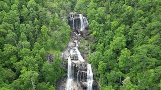 Drone Footage Of North Carolinas Whitewater Falls