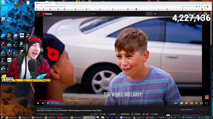 Kreekcraft Reacts To DM - Kid LIES TO DAD For PLAYSTATION 5, What Happens Next Is Shocking (Part 1)