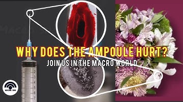 Why does the ampoule hurt?Join us in the macro world