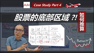 如何推算股票的底部区域？How to Know a Stock is Bottoming?（AirAsia案例研究Part 4, 完）