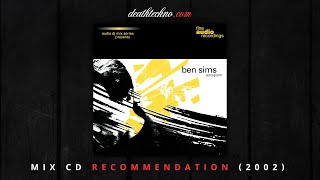 DT:Recommends | Fine Audio DJ Mix Series 08 - Ben Sims (2002) Mix CD