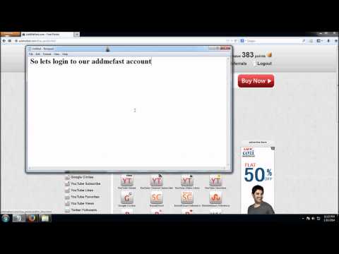 AddMeFast Tutorial To Get Points Using iMacros & iMacros All Javascripts