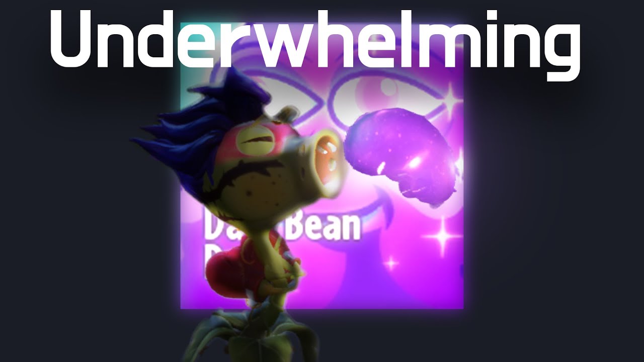 The Dark Bean Bomb Is Underwhelming