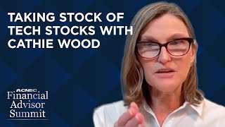 Cathie Wood Discusses the Biggest Tech Opportunities at CNBC's Financial Advisor Summit