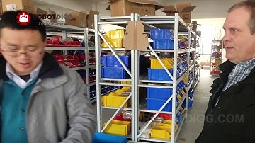 RobotDigg Order Processing Warehouse