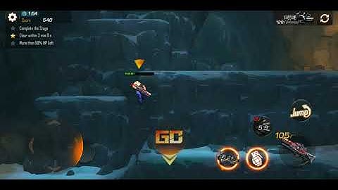 Garena Contra Returns Android Walkthrough Gameplay level 5-2 Mysterious Cave