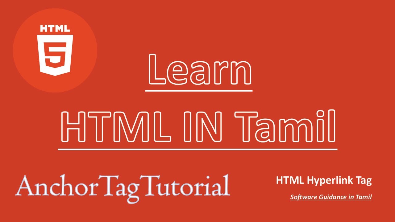 How to link pages using HTML  Anchor Tag | a Tags in HTML | Web Development Tutorials in Tamil #5