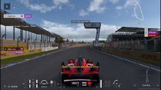 GT7 Circuit de la Sarthe Lap Time Challenge Gold Time 3.26.890 in the Ferrari 499P