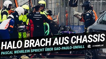 Pascal Wehrlein – Unfall beim Sao Paulo E-Prix