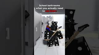 School Bathroom Environments #roblox #robloxanimation