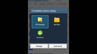 How to Open Locked Zip File in Android without Extract It screenshot 3