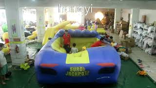 #inflatable #inflatablepooltoy #inflatablemodel #pool #beachball #balloon Inflatable pool car