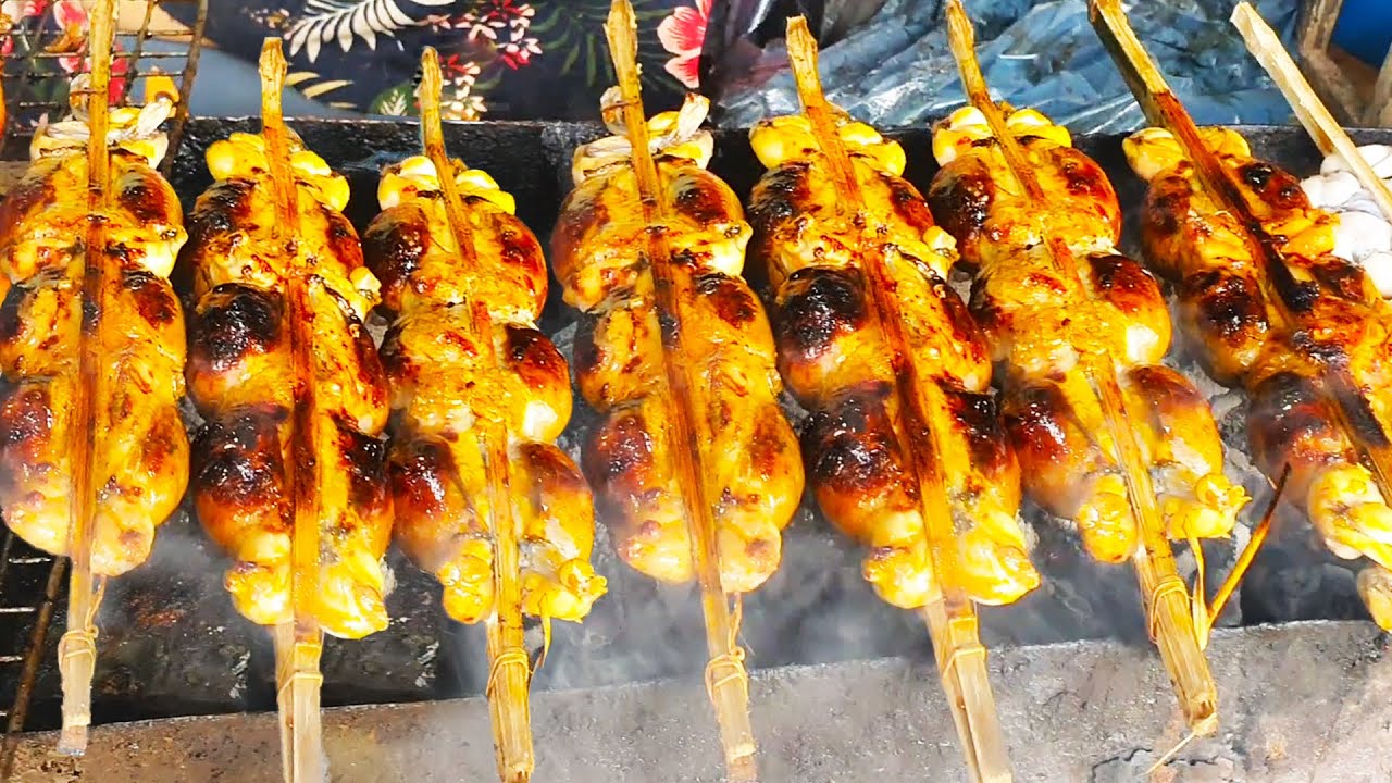 Street Food Tour At Oudong Mountain Market