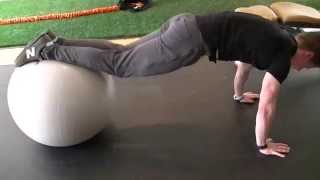 Swiss Ball Pull In