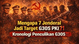 Mengapa 7 Jenderal Jadi Target G30s Pkikronologi Penculikan G30s