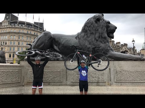 Video: Riding the Trafalgar Way: 312 mile istorice britanice