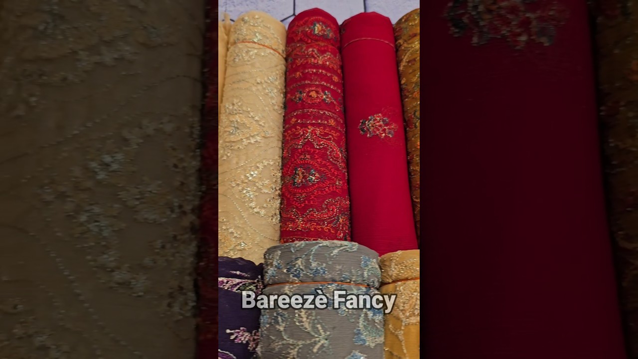 Bareezè Fancy New Unstiched Collection 2025 