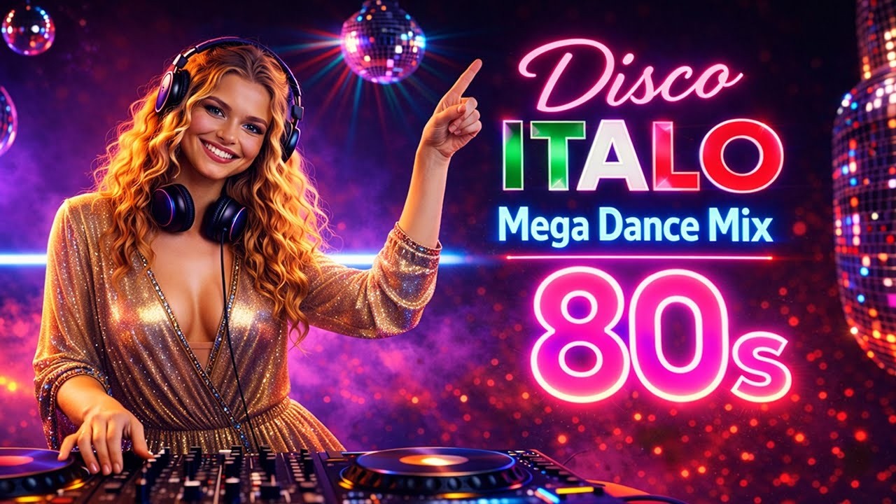 📀 Top 80s 90s Italo Disco Dance Mix 2026 | Classic Romantic Disco Mix | Neon Retro Dance Hits