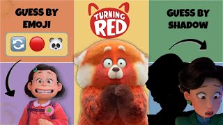 Turning Red Quiz Guess Turning Red Characters By Emoji And By Shadow