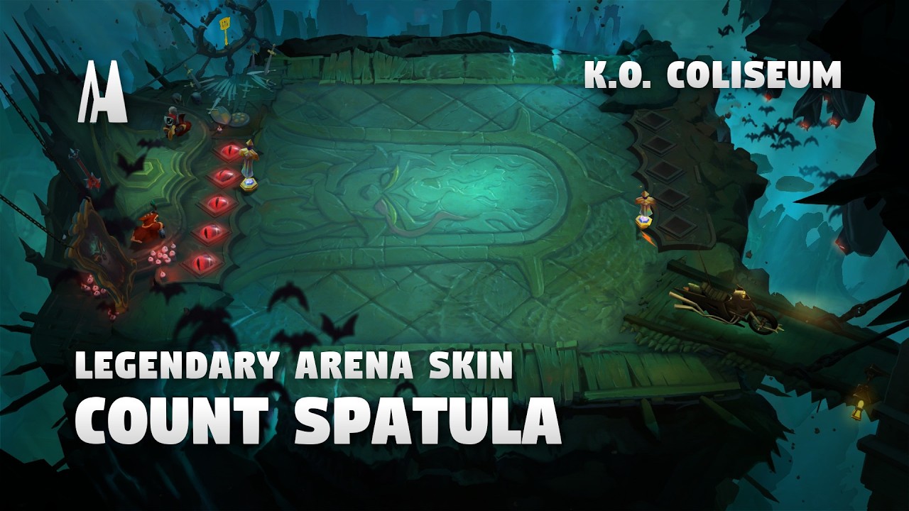 COUNT SPATULA - LEGENDARY ARENA SKIN | TFT 15.9
