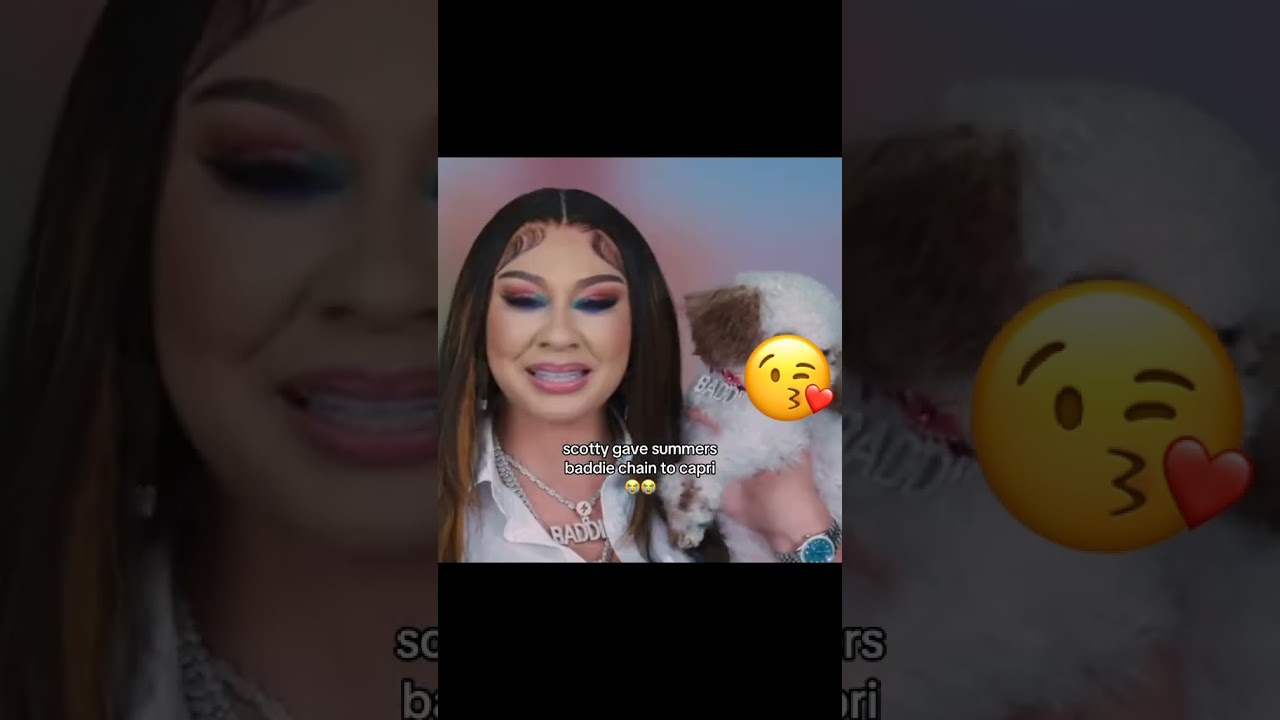 scotty gave summers baddie chain to capri 