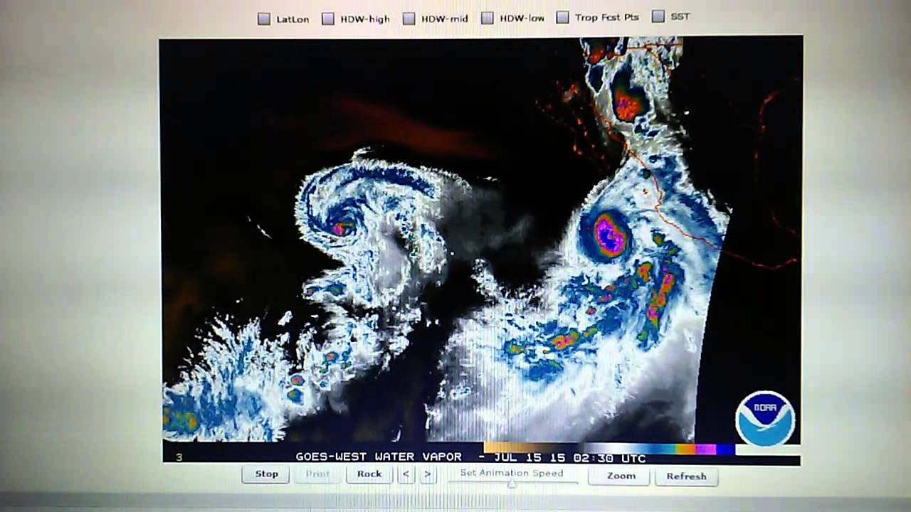 Hurricane Dolores update 1; July 14, 2015