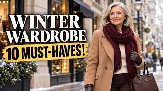  10 Winter Essentials Every Woman Over 50 Needs in Her Wardrobe