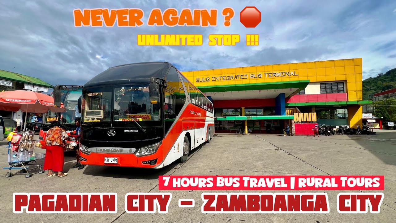 Pagadian city - Zamboanga city 7 hours bus travel Rural tours | Update on road infrastructure DPWH