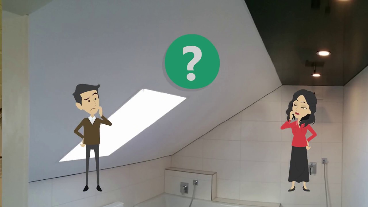 Holzdecken mit Spanndecken renovieren. Montage Raumdecken renovieren