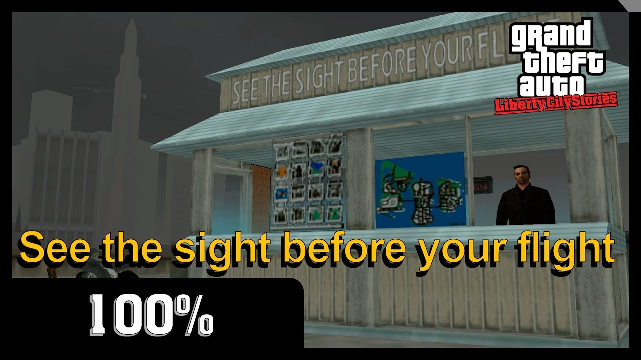 GTA Liberty city stories See the sight before your flight [PSP]