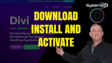 How To Download And Install The Divi Theme 👍👍👍