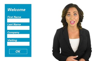 Visitor registration with video