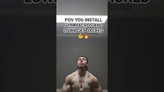 Install GymMacros now 💪🔥 #ads #gym #progress #gymapp #workout #healthapp