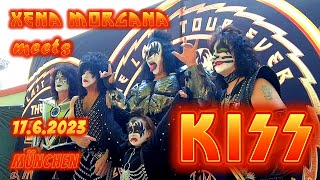 Xena Morgana Meets Kiss In München 17.6.2023