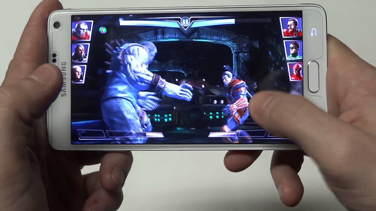 Injustice Gods Among Us Galaxy Note 4 Gameplay - Fliptroniks.com