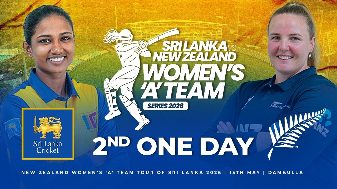 💥 LIVE | 2nd One Day - Sri Lanka 'A' vs New Zealand 'A' Women's Tour 2026