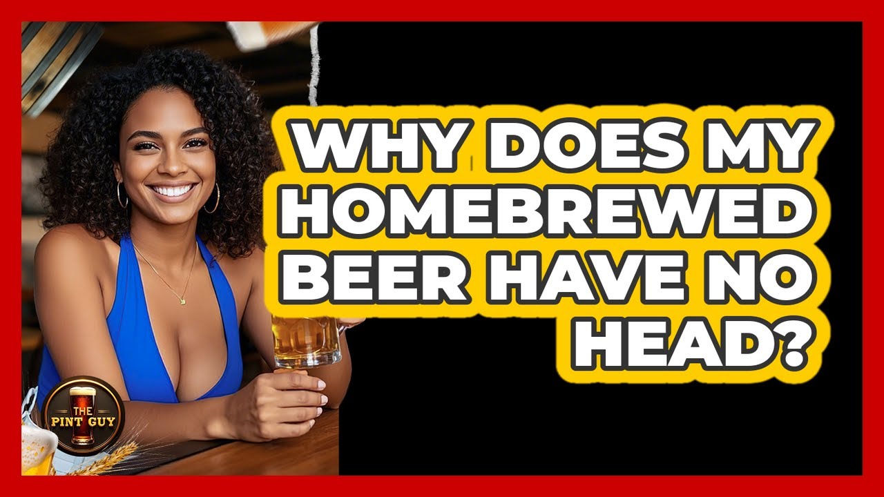 Why Does My Homebrewed Beer Have No Head? - The Pint Guy