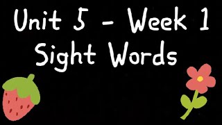 Wonders 1st Grade Unit 5 - Lesson 1 - Week 1 High Frequency Sight Words Review Net Worth