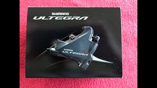Shimano BR-R8070 Ultegra Rear Flat Mount Calliper Unboxing