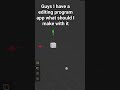 can we get more comments so I had an idea what to make