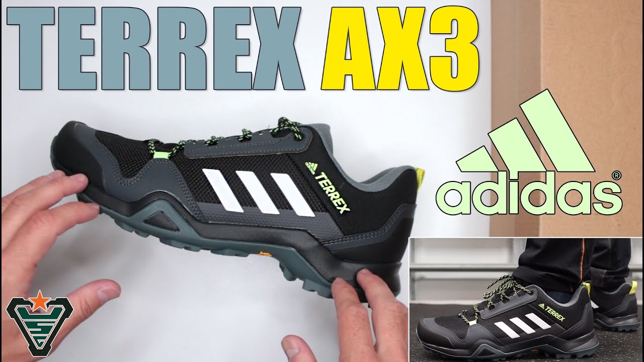 Adidas Outdoor Terrex Ax3 Review (Adidas Hiking Shoes Review) - YouTube