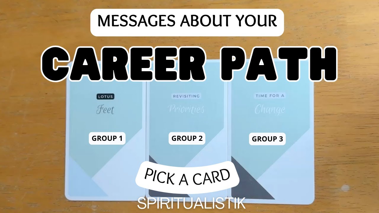 Messages About Your Career Path ✨ PICK A CARD ✨